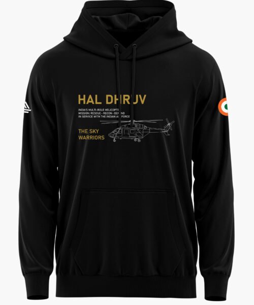 HAL DHRUV-SKY WARRIORS PREMIUM HOODIE