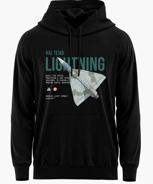 HAL TEJAS LIGHTNING PREMIUM HOODIE