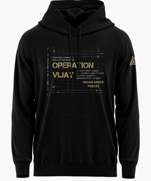 OPERATION VIJAY BLUEPRINT PREMIUM HOODIE