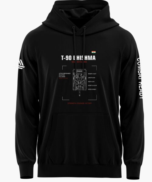T-90 BHISHMA MAIN BATTLE TANK PREMIUM HOODIE