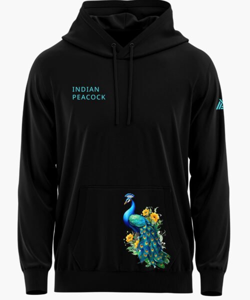 INDIAN PEACOCK PREMIUM HOODIE