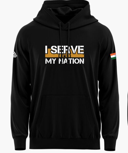 I SERVE MY NATION PREMIUM HOODIE