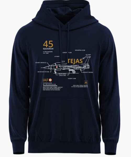 TEJAS 45 SQN PREMIUM HOODIE