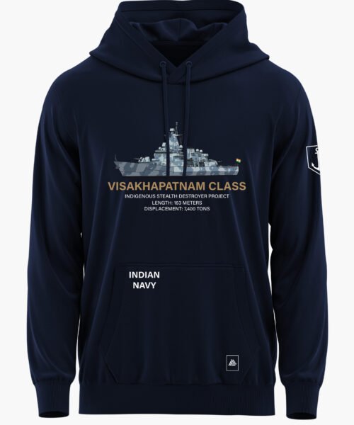 INS VISAKHAPATNAM PREMIUM HOODIE