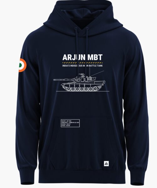 ARJUN MBT MADE IN INDIA ARMOR PREMIUM HOODIE