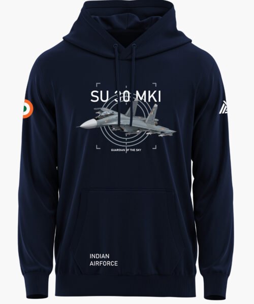 SU 30 MKI GUARDIAN OF THE SKY PREMIUM HOODIE