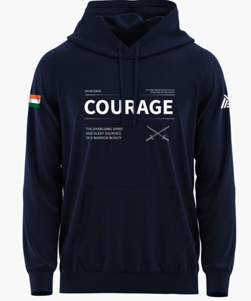 COURAGE SILENT SACRIFICE PREMIUM HOODIE