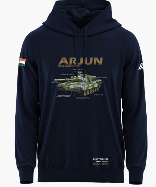 ARJUN MAIN BATTLE TANK PREMIUM HOODIE
