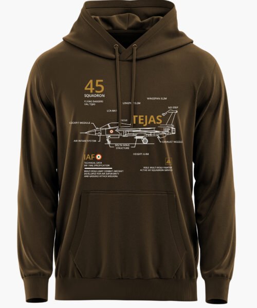 TEJAS 45 SQN PREMIUM HOODIE