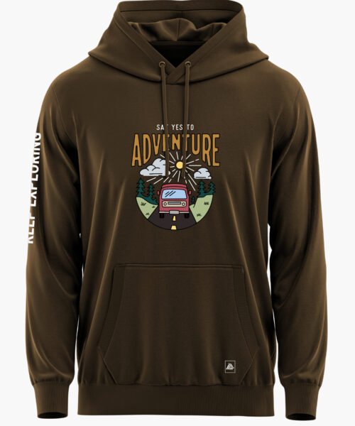 SAY YES TO ADVENTURE PREMIUM HOODIE