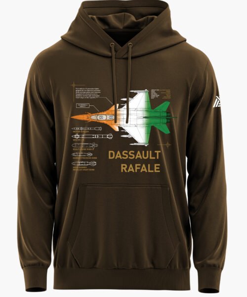 DASSAULT RAFALE BLUEPRINT PREMIUM HOODIE