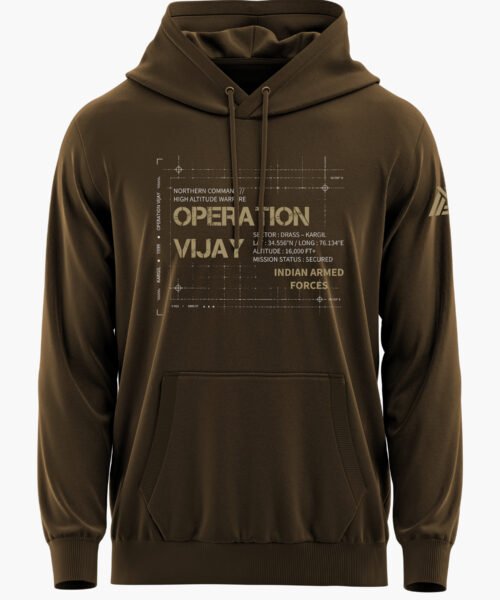 OPERATION VIJAY BLUEPRINT PREMIUM HOODIE