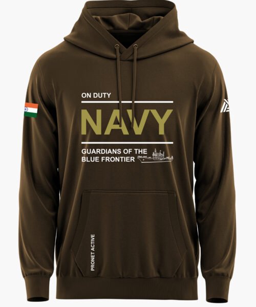 ON DUTY NAVY PREMIUM HOODIE
