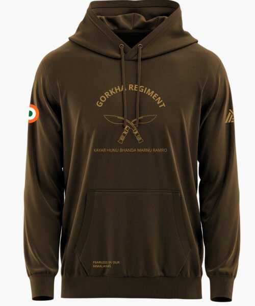 GORKHA REGIMENT FEARLESS PREMIUM HOODIE