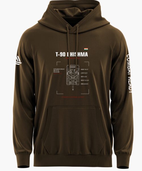 T-90 BHISHMA MAIN BATTLE TANK PREMIUM HOODIE