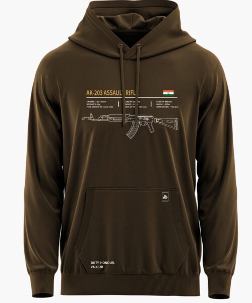 AK-203 ASSAULT RIFLE PREMIUM HOODIE
