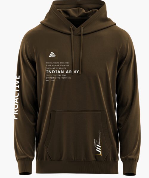 INDIAN ARMY FRONTIER GUARD PREMIUM HOODIE