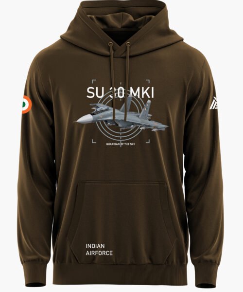 SU 30 MKI GUARDIAN OF THE SKY PREMIUM HOODIE