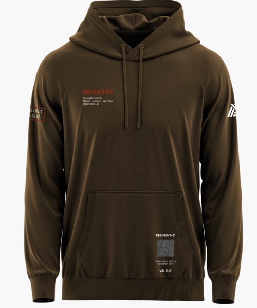 INFANTRY STRENGTH IN UNITY PREMIUM HOODIE