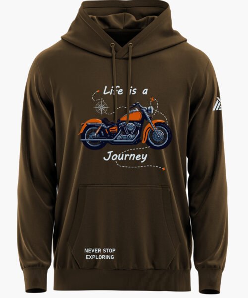 LIFE IS A JOURNEY PREMIUM HOODIE