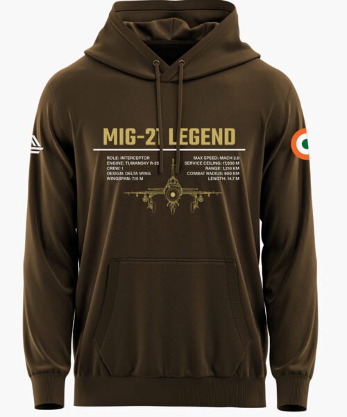 MIG 21 LEGEND PREMIUM HOODIE