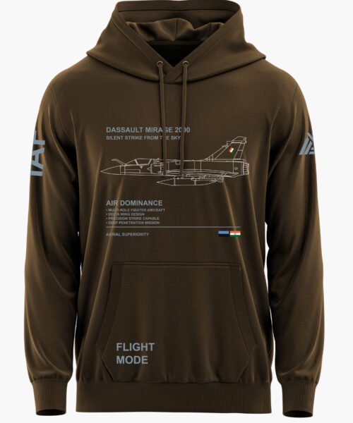 MIRAGE 2000 FLIGHT MODE PREMIUM HOODIE