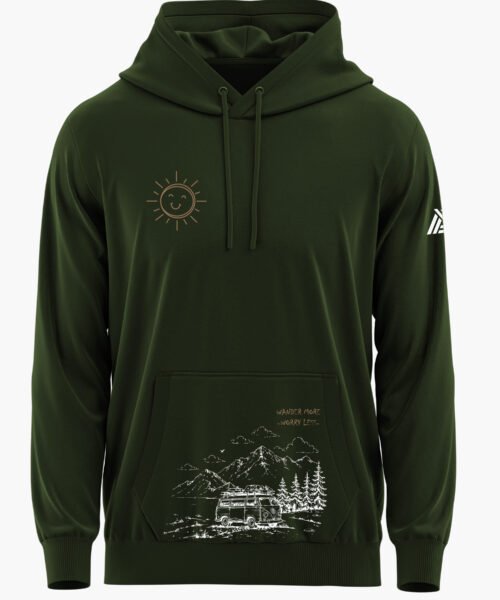 WANDER MORE WORRY LESS PREMIUM HOODIE