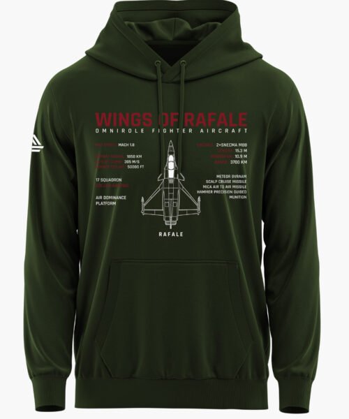 WINGS OF RAFALE PREMIUM HOODIE