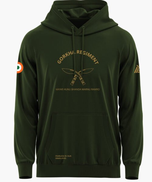GORKHA REGIMENT FEARLESS PREMIUM HOODIE