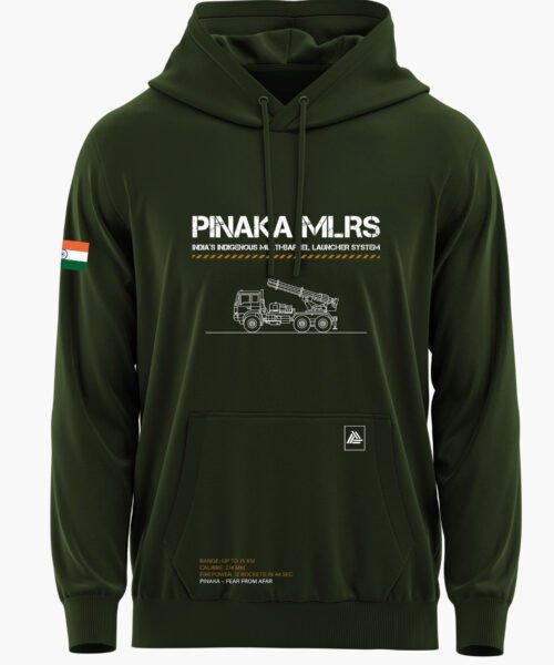 PINAKA MULTIBARREL LAUNCHER PREMIUM HOODIE