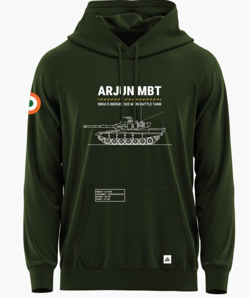 ARJUN MBT MADE IN INDIA ARMOR PREMIUM HOODIE