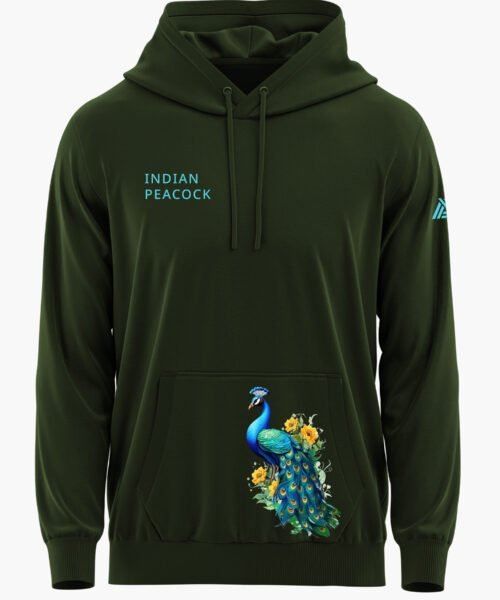INDIAN PEACOCK PREMIUM HOODIE