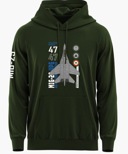 MIG 29 BLACK ARRCHERS PREMIUM HOODIE