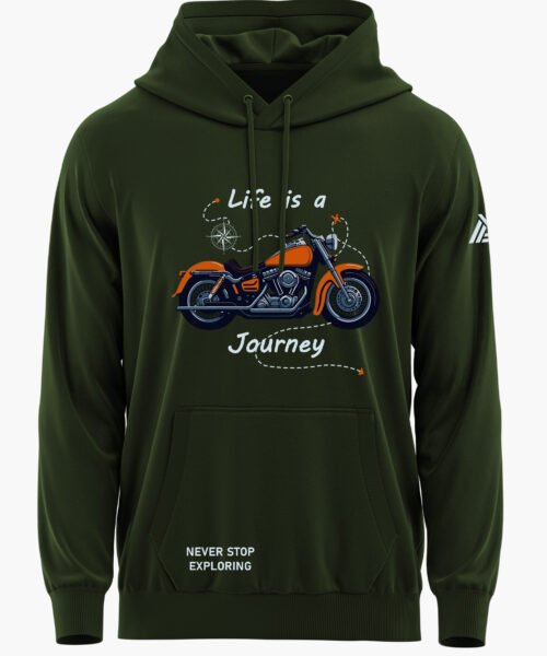 LIFE IS A JOURNEY PREMIUM HOODIE