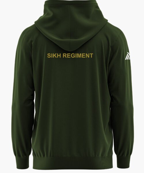SIKH REGT. NEVER BACKS DOWN PREMIUM HOODIE