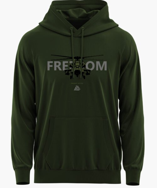 APACHE HELICOPTER FREEDOM PREMIUM HOODIE