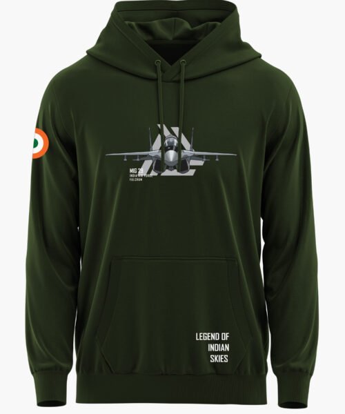 MIG 29 LEGEND OF INDIAN SKIES PREMIUM HOODIE