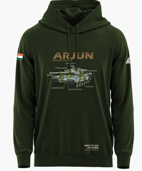 ARJUN MAIN BATTLE TANK PREMIUM HOODIE