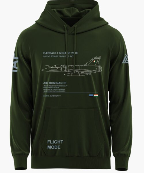 MIRAGE 2000 FLIGHT MODE PREMIUM HOODIE
