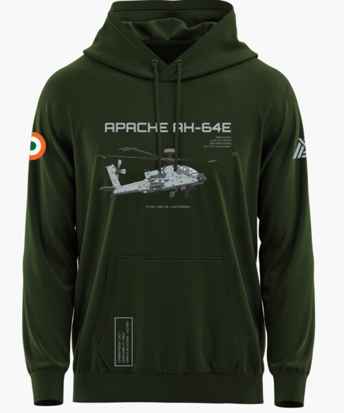 AH-64E ATTACK HELICOPTER PREMIUM HOODIE