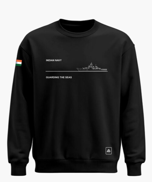 INDIAN NAVY GUARDING THE SEAS CLASSIC SWEATSHIRT