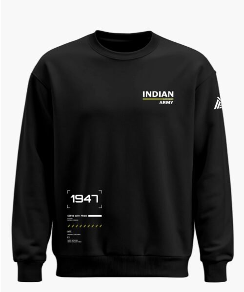 SERVE WITH PRIDE - INDIAN ARMY CLASSIC SWEATSHIRT