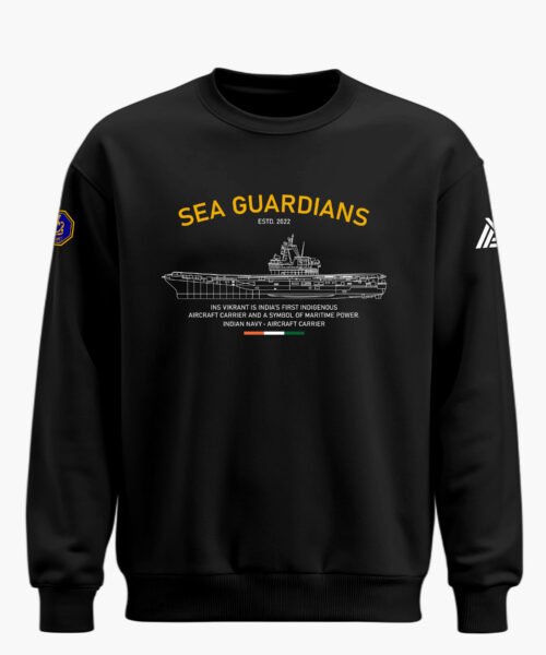 INS VIKRANT BLUEPRINT CLASSIC SWEATSHIRT