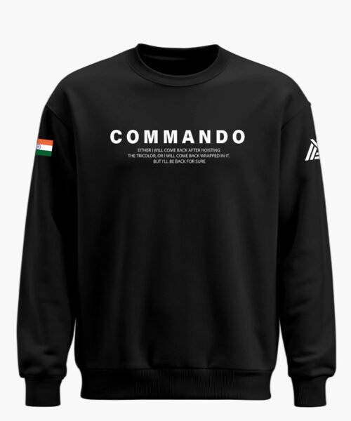 COMMANDO NO RETURN MODE CLASSIC SWEATSHIRT