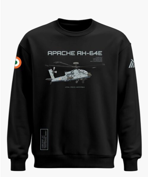 AH-64E ATTACK HELICOPTER CLASSIC SWEATSHIRT