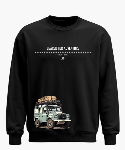 GEARED FOR ADVENTURE CLASSIC SWEATSHIRT