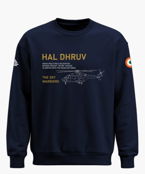 HAL DHRUV-SKY WARRIORS CLASSIC SWEATSHIRT
