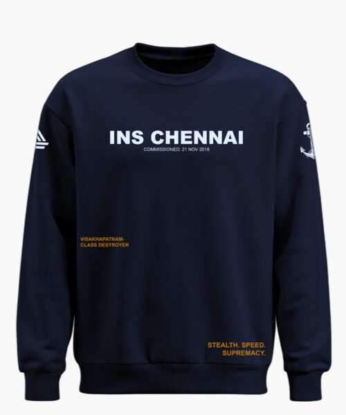 WARSHIP INS CHENNAI CLASSIC SWEATSHIRT
