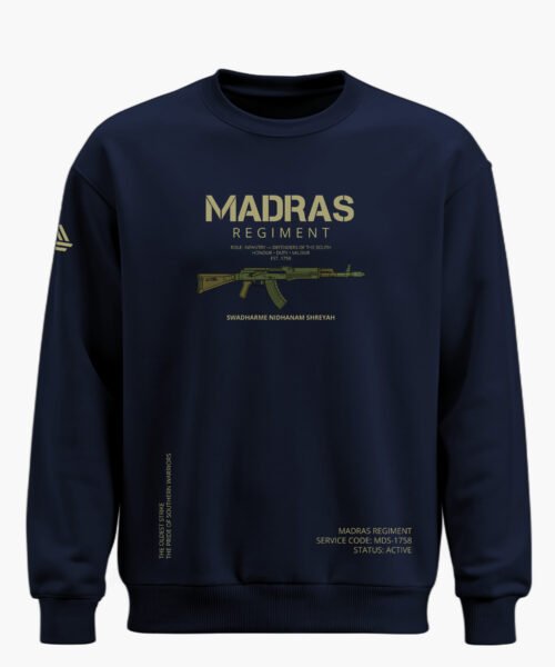 MADRAS REGIMENT CLASSIC SWEATSHIRT
