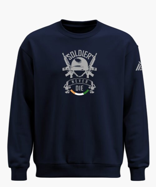SOLDIER NEVER DIE CLASSIC SWEATSHIRT